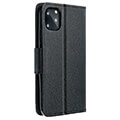 fancy book case for xiaomi redmi note 12 5g black extra photo 6