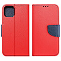 fancy book case for xiaomi redmi note 12 pro 5g red navy extra photo 4