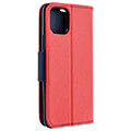 fancy book case for xiaomi redmi note 12 pro 5g red navy extra photo 6