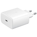 samsung wall charger ta845 45w 1x type c with type c cable white bulk extra photo 1