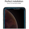 spigen glass fc hd black for iphone 11 pro xs x extra photo 1