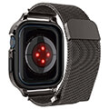 spigen metal fit pro graphite for apple watch 8 7 45mm extra photo 6