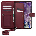 spigen wallet s plus burgundy for samsung galaxy s23 extra photo 2