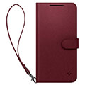 spigen wallet s plus burgundy for samsung galaxy s23 extra photo 3