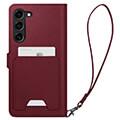 spigen wallet s plus burgundy for samsung galaxy s23 extra photo 4