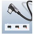 charging cable ugreen us284 type c gray 1m 50941 3a extra photo 3 charging cable ugreen us284 type c gray 1m 50941 3a extra photo 3