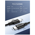 charging cable ugreen us286 type c type c black 2m 10306 3a extra photo 3 charging cable ugreen us286 type c type c black 2m 10306 3a extra photo 3