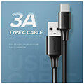 charging cable ugreen us287 type c white 2m 60123 3a extra photo 1