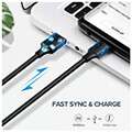 charging cable ugreen us287 type c white 2m 60123 3a extra photo 4