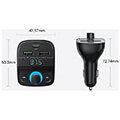 fm transmitter bluetooth and car charger ugreen cd229 80910 extra photo 1
