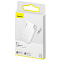 baseus intelligent t2 smart tag android ios white extra photo 2
