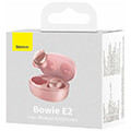 baseus bowie e2 tws true wireless headset buds style pink extra photo 7