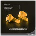4smarts tws bluetooth headphones skybuds lucid yellow extra photo 2