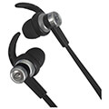 esperanza eh201 earphones with microphone and volume control eh201 black silver extra photo 1