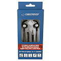 esperanza eh201 earphones with microphone and volume control eh201 black silver extra photo 2