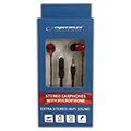esperanza eh193 earphones with microphone eh193 black and red extra photo 2