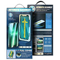 5d full glue tempered glass for iphone 13 13 pro 14 black applicator extra photo 1