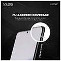 uv pro x one tempered glass for samsung galaxy s22 ultra case friendly working fingerprint sensor extra photo 4