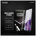 uv pro x one tempered glass for samsung galaxy s22 ultra case friendly working fingerprint sensor extra photo 5