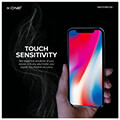 x one full cover extra strong crystal clear for samsung s21 fe tempered glass 9h extra photo 2