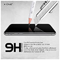 x one full cover extra strong matte for iphone 14 pro max tempered glass 9h extra photo 2
