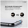 x one full cover extra strong matte for iphone 14 pro max tempered glass 9h extra photo 3