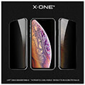x one full cover extra strong privacy for iphone 14 pro full glue tempered glass 9h extra photo 1