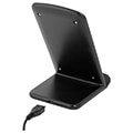deltaco qi 1033 fast wireless charging pad qi certified 10w black extra photo 1