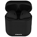 streetz tws 0003 true wireless akoystika stereo pseires black extra photo 1