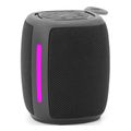 gembird spk bt led 03 bk bluetooth led speaker black extra photo 1