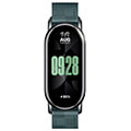 xiaomi bhr7308gl smart band 8 checkered strap green extra photo 1