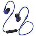 hama 184120 freedom athletics bluetooth headphones black blue extra photo 1
