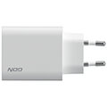 nod e wall ac30 universal fortistis usb a qc30 usb c pd30 30w white extra photo 2