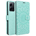mezzo book case for xiaomi redmi note 12 4g mandala green extra photo 1