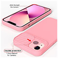 slide case for xiaomi redmi 12c light pink extra photo 9