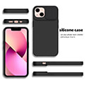 slide case for xiaomi redmi note 12 pro 5g black extra photo 4