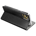 smart case book for xiaomi redmi note 12 5g black extra photo 1