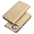 smart case book for xiaomi redmi note 12 pro 5g gold extra photo 2