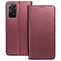 smart magneto book case for xiaomi redmi note 12 pro plus 5g burgundy extra photo 1