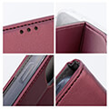 smart magneto book case for xiaomi redmi note 12 pro plus 5g burgundy extra photo 3