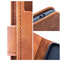 tender book case for xiaomi redmi note 12 5g brown extra photo 2