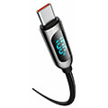 baseus display cable type c to type c 100w 2m black extra photo 1