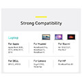 baseus display cable type c to type c 100w 2m black extra photo 2