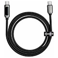baseus display cable type c to type c 100w 2m black extra photo 5