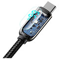 baseus display cable usb to type c 66w 2m black extra photo 2 baseus display cable usb to type c 66w 2m black extra photo 2