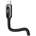 baseus display cable usb to type c 66w 1m black extra photo 1