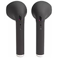 denver twe 46 black truly wireless bluetooth earbuds extra photo 2