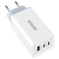 savio la 07 wall usb charger quick charge power delivery 30 65w extra photo 4