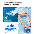spigen aqua shield waterproof floating 69 case a610 1 pack apricot extra photo 3