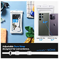spigen aqua shield waterproof floating 69 case a610 1 pack white extra photo 1